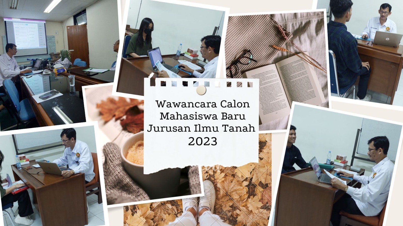 Wawancara Calon Mahasiswa Baru Jurusan Ilmu Tanah Tahun 2023