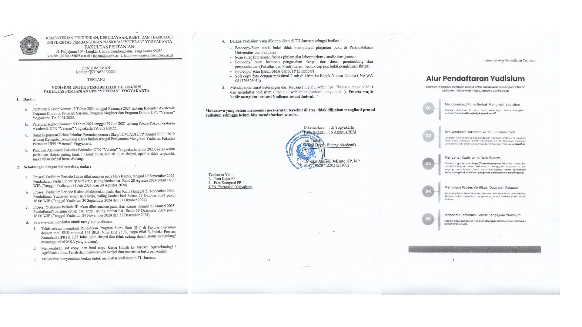 Yudisium Untuk Periode I,II,III TA. 2024/2025