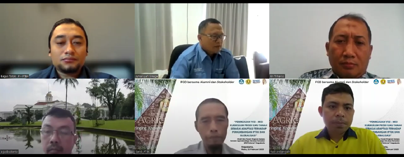 Targetkan “Unggul”, PS Ilmu Tanah UPNYK Melaksanakan Kegiatan FGD dan Persiapan Reakreditasi Prodi