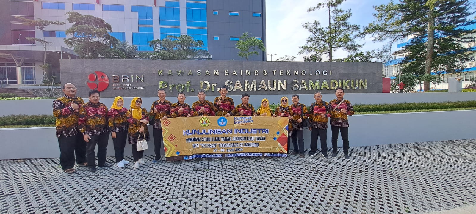 Benchmarking Dosen Ilmu Tanah ke BRIN dan Prodi Ilmu Tanah UNPAD