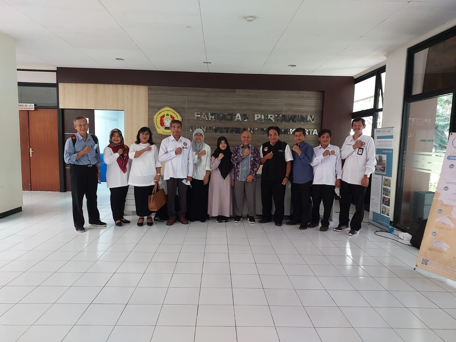 Prodi Ilmu Tanah Fakultas Pertanian UPNVY Menerima Kunjungan Ilmu Tanah Fakultas Pertanian Unib